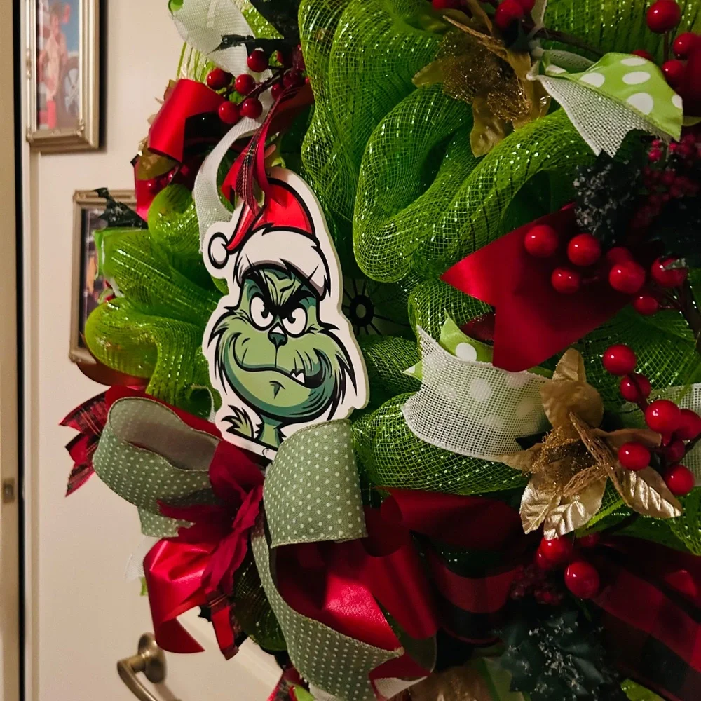 Grinch wreath
